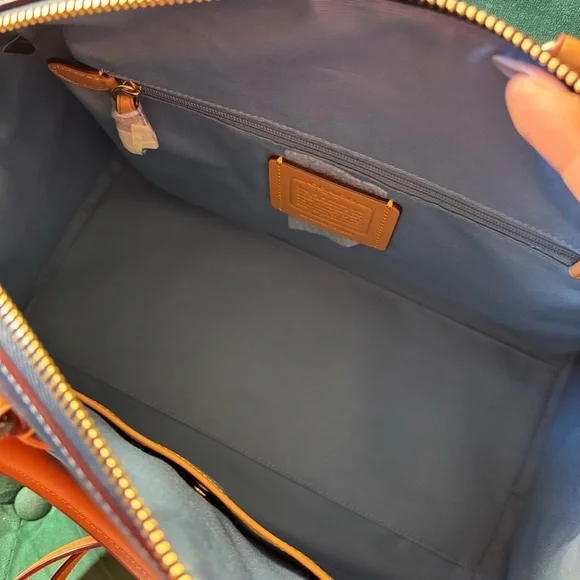 Coach Denim Large Rowan - Picture 6 of 7